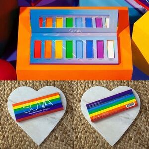 BNIB DISCONTINUED Suva Beauty We Make Rainbows Jealous EyeShadow Palette